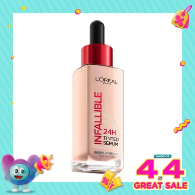 L'OREAL - L'Oreal Infallible 24H Tinted Serum 1-2 Rosy Light 30ml