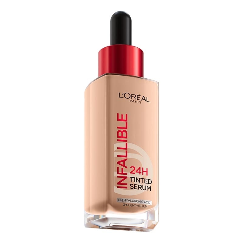 L'Oreal Infallible 24H Tinted Serum 3-4 Light Medium 30ml