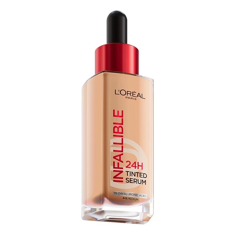L'Oreal Infallible 24H Tinted Serum 4-5 Medium 30ml