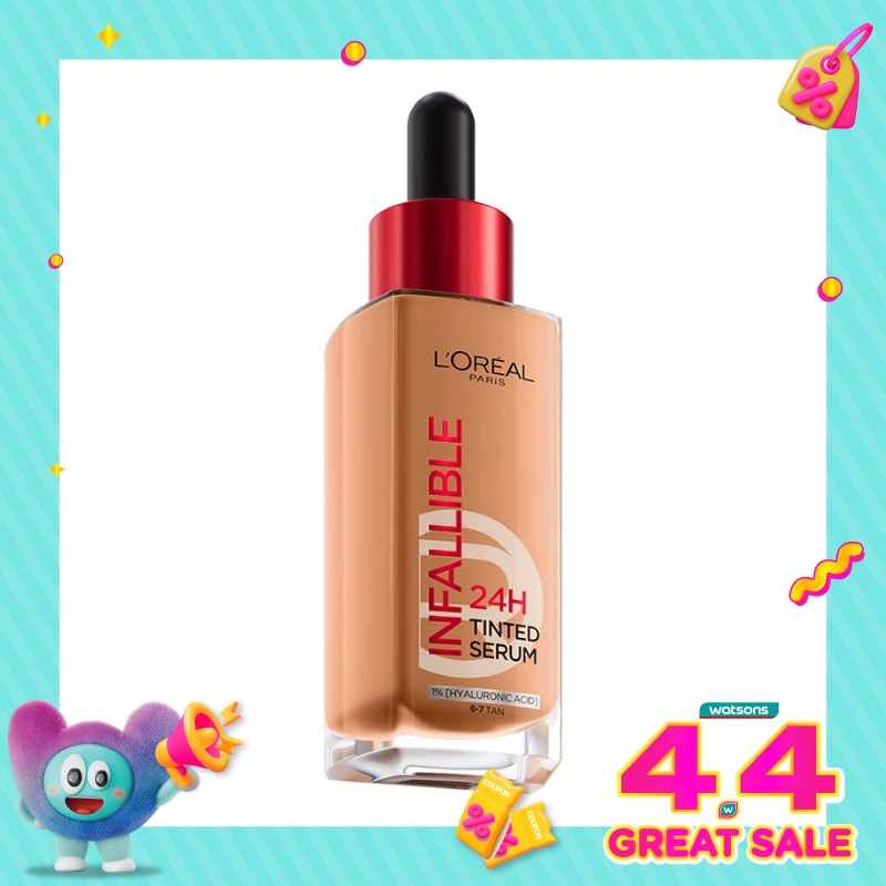 L'Oreal Infallible 24H Tinted Serum 6-7 Tan 30ml