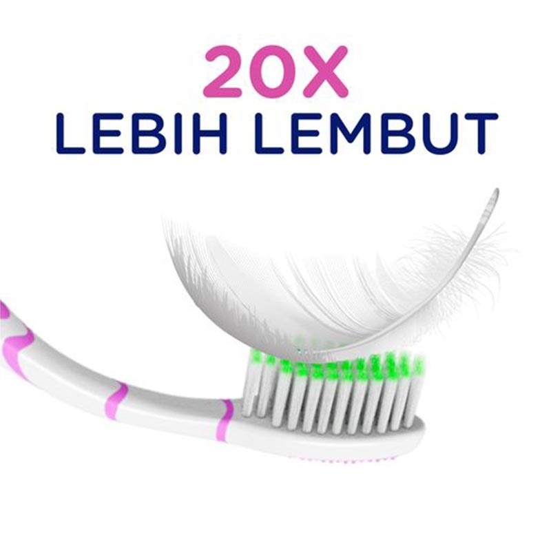 Double Care Sensitive Sikat Gigi 3Pc