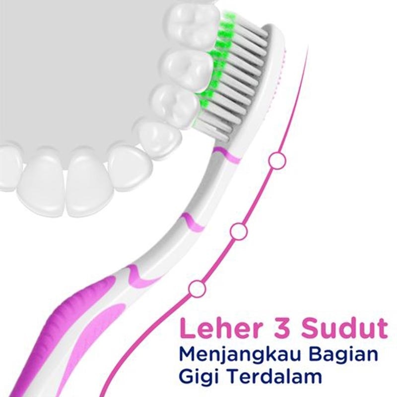 Double Care Sensitive Sikat Gigi 3Pc
