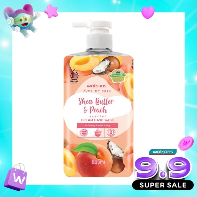 WATSONS COLLECTION - Watsons Shea Butter & Peach Hand Wash 500ml image