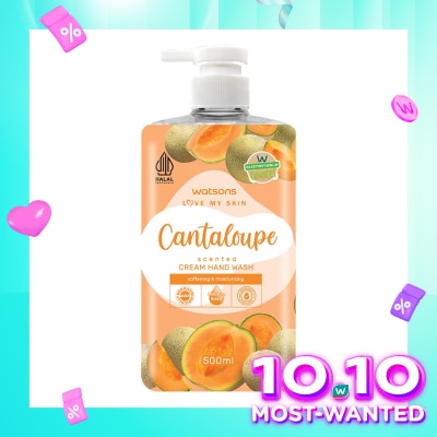 WATSONS Watsons Cantaloupe Cream Hand Wash 500ml