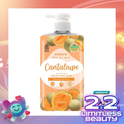 WATSONS Watsons Cantaloupe Cream Hand Wash 500ml