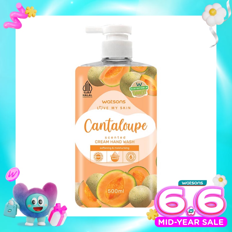 Watsons Cantaloupe Cream Hand Wash 500ml