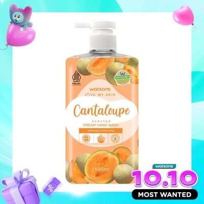 WATSONS COLLECTION Watsons Cantaloupe Cream Hand Wash 500ml image