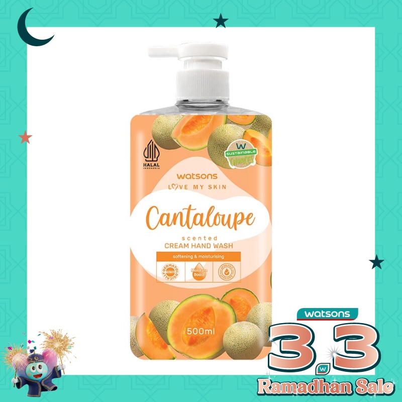 Watsons Cantaloupe Cream Hand Wash 500ml