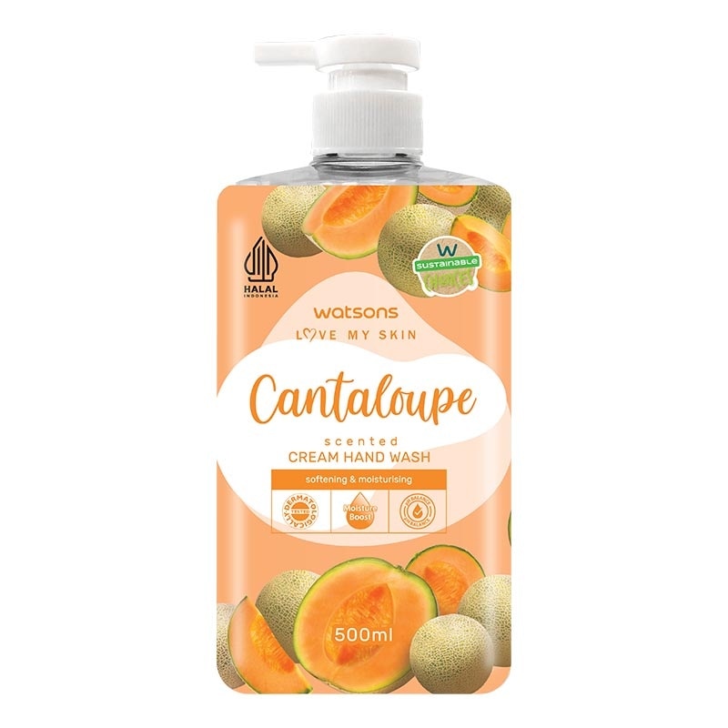 Watsons Cantaloupe Cream Hand Wash 500ml