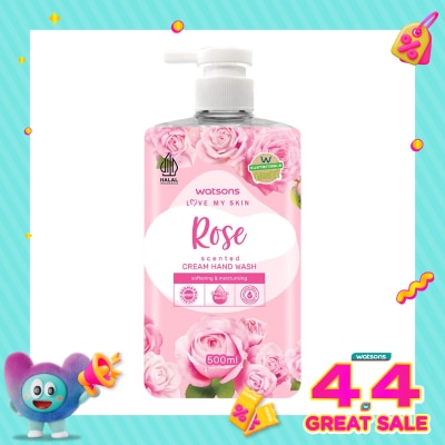 WATSONS - Watsons Rose Cream Hand Wash 500ml