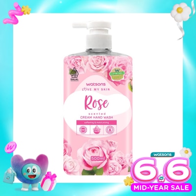 WATSONS - Watsons Rose Cream Hand Wash 500ml