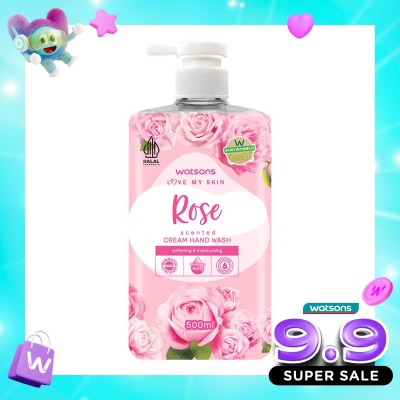 WATSONS COLLECTION - Watsons Rose Cream Hand Wash 500ml image