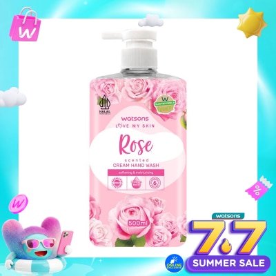 WATSONS - Watsons Rose Cream Hand Wash 500ml