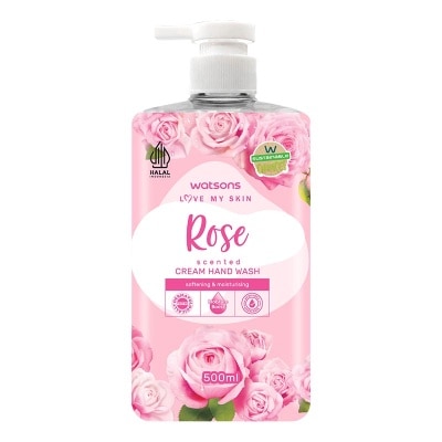 WATSONS Watsons Rose Cream Hand Wash 500ml