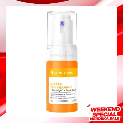 SOMETHINC Somethinc Glass-C 12% Vitamin C + Ferulic + Glutathione Serum 20ml