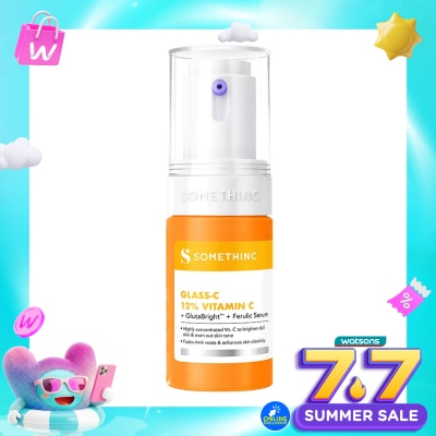 SOMETHINC - Somethinc Glass-C 12% Vitamin C + Ferulic + Glutathione Serum 20ml