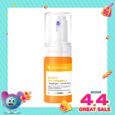SOMETHINC - Somethinc Glass-C 12% Vitamin C + Ferulic + Glutathione Serum 20ml