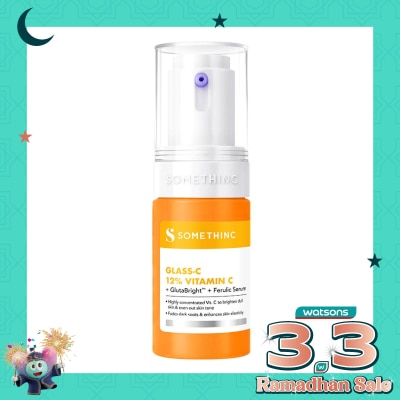 SOMETHINC Somethinc Glass-C 12% Vitamin C + Ferulic + Glutathione Serum 20ml