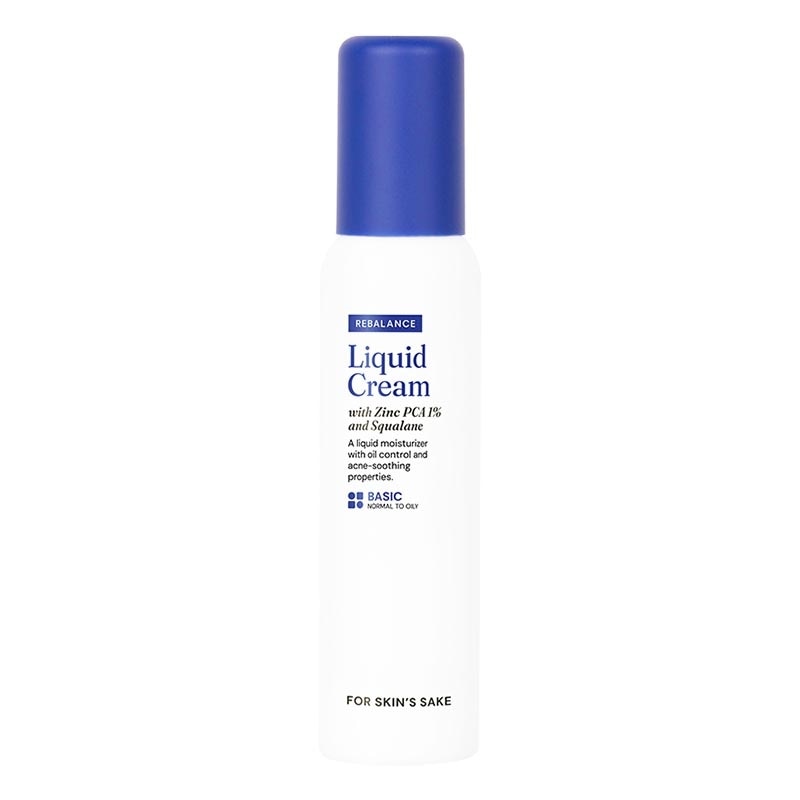 For Skin’s Sake Liquid Cream Moisturizer with Zinc PCA 1% & Squalane 100ml