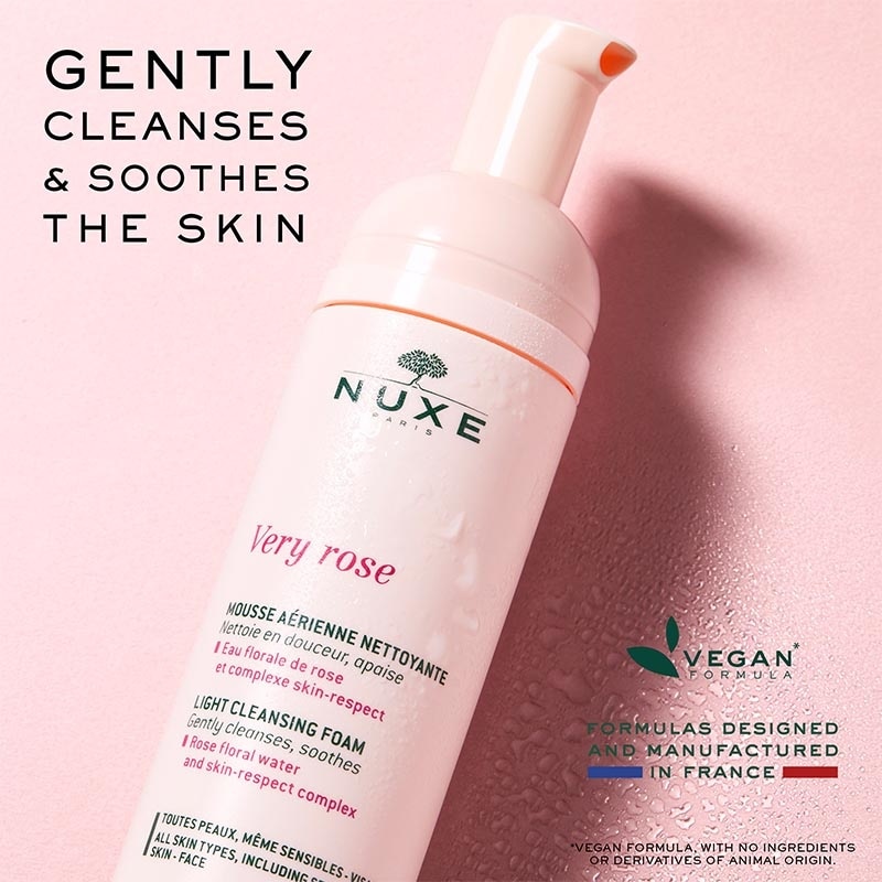Nuxe Very Rose Light Cleansing Foam 150ml