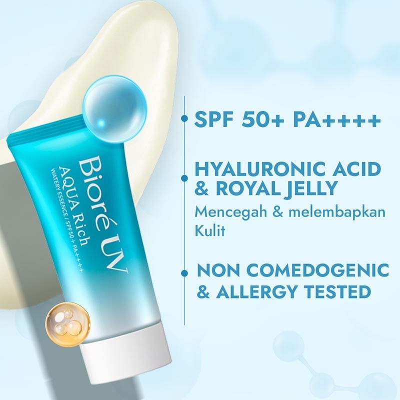UV Aqua Rich Watery Essence Sunscreen Skin Care SPF 50+ PA++++ 40g