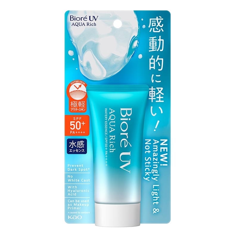 UV Aqua Rich Watery Essence Sunscreen Skin Care SPF 50+ PA++++ 40g