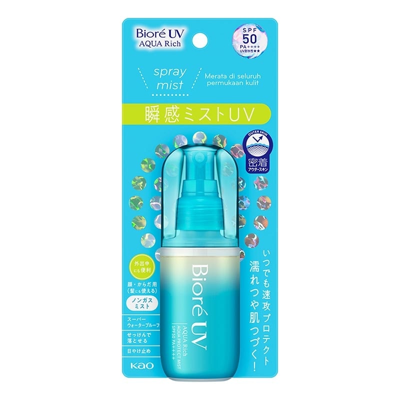 UV Aqua Rich Aqua Protect Mist Skin Care SPF 50 PA++++ 60ml image