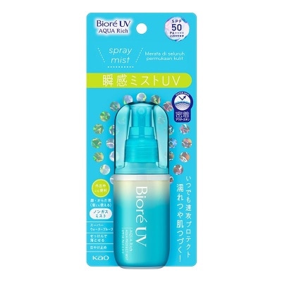 BIORE UV Aqua Rich Aqua Protect Mist Skin Care SPF 50 PA++++ 60ml
