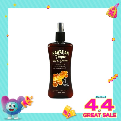 HAWAIIAN TROPIC - Dark Tanningspray SPF 4