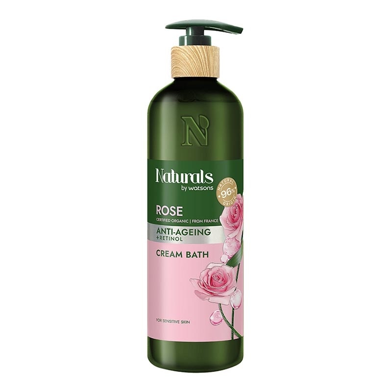 Rose Anti-Ageing Cream Bath 490ml