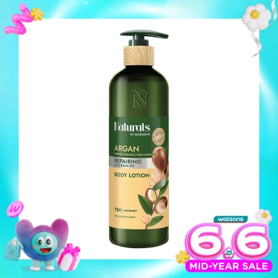NATURALS BY WS - Argan + Ceramide Repairing Body Lotion 490ml