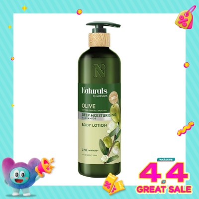 NATURALS BY WATSONS - Olive Deep Moisturising Body Lotion 490ml