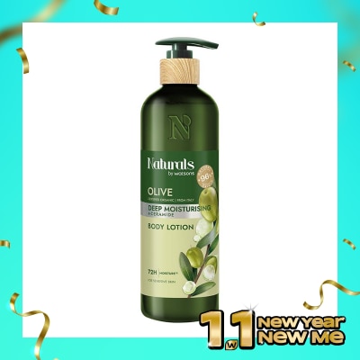 NATURALS BY WATSONS Olive Deep Moisturising Body Lotion 490ml