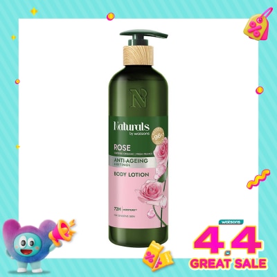 NATURALS BY WS - Rose Anti-Ageing Body Lotion 490ml