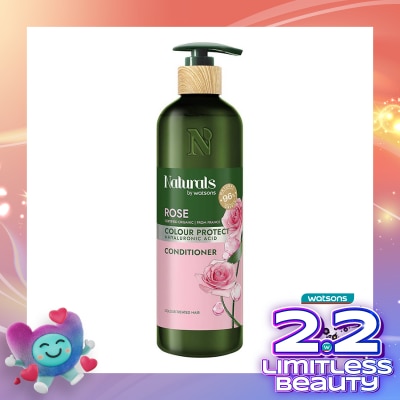 NATURALS BY WATSONS Rose Colour Protect Conditioner 490ml