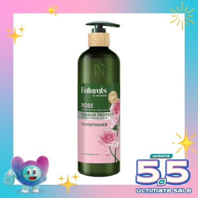 NATURALS BY WATSONS - Rose Colour Protect Conditioner 490ml