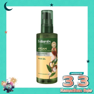 NATURALS BY WS Argan Repairing Hair Oil 100ml