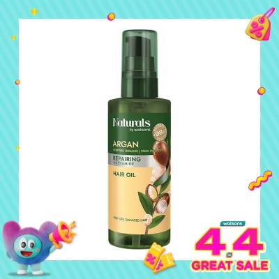 NATURALS BY WATSONS - Argan Repairing Hair Oil 100ml