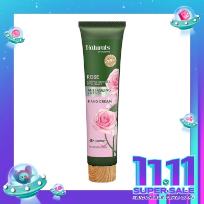 NATURALS BY WATSONS Rose Anti-Ageing Hand Cream 30ml