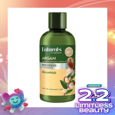 NATURALS BY WATSONS Argan Repairing Shampoo 100ml