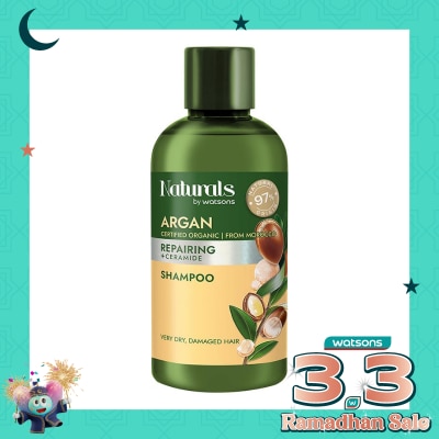 NATURALS BY WATSONS Argan Repairing Shampoo 100ml
