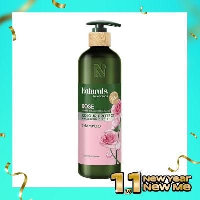 NATURALS BY WATSONS Rose Colour Protect Shampoo 490ml