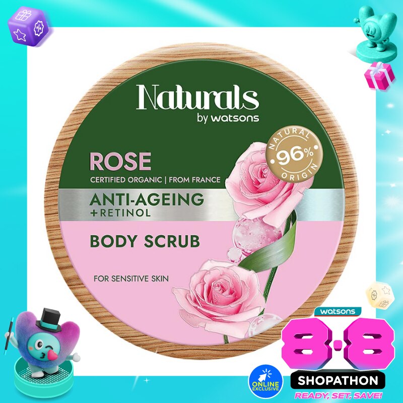 Rose Anti-Ageing Body Scrub 200g image