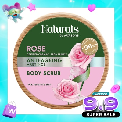 NATURALS BY WATSONS - Rose Anti-Ageing Body Scrub 200g image