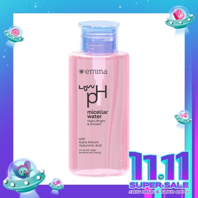 EMINA Emina Low pH Micellar Water Series - HyaluBright Smooth 300ml