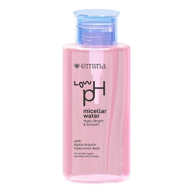 Emina Low pH Micellar Water Series - HyaluBright Smooth 300ml