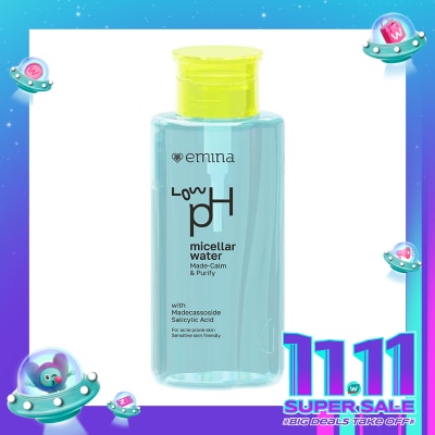 EMINA Emina Low pH Micellar Water Series - Made-Calm Purify Micellar Water 300ml