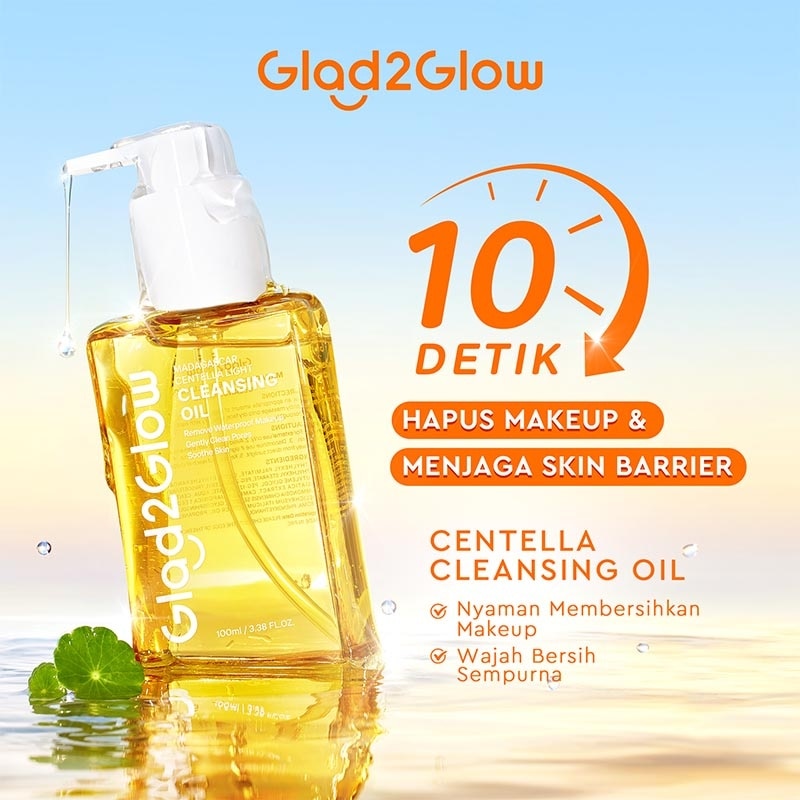 Glad2Glow Madagascar Centella Light Cleansing Oil 100ml
