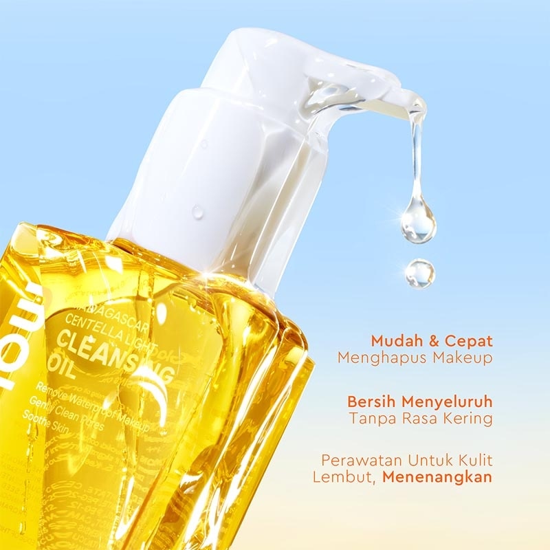 Glad2Glow Madagascar Centella Light Cleansing Oil 100ml