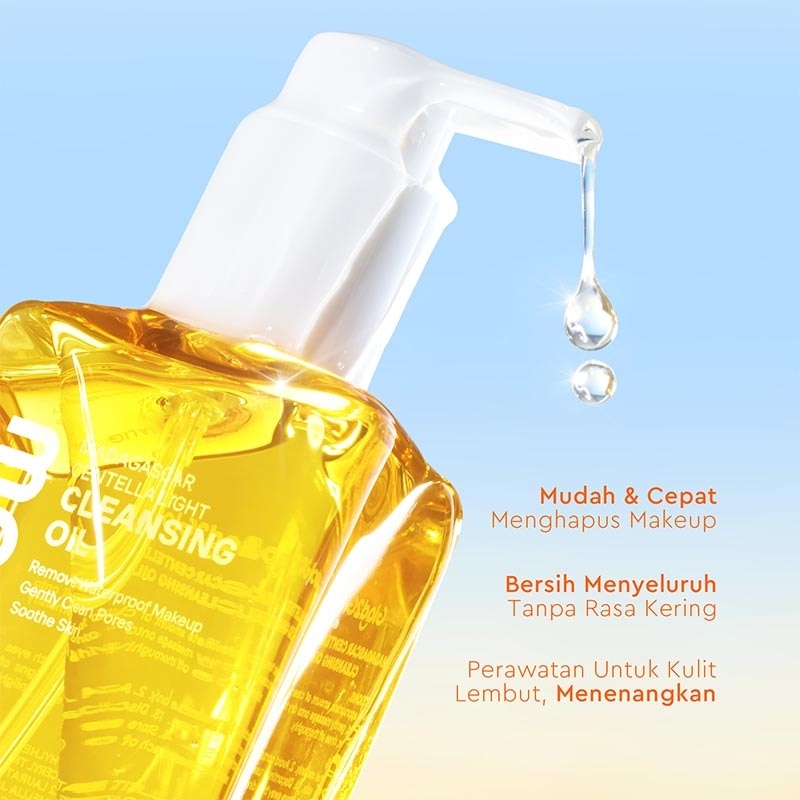 Glad2Glow Madagascar Centella Light Cleansing Oil 200ml
